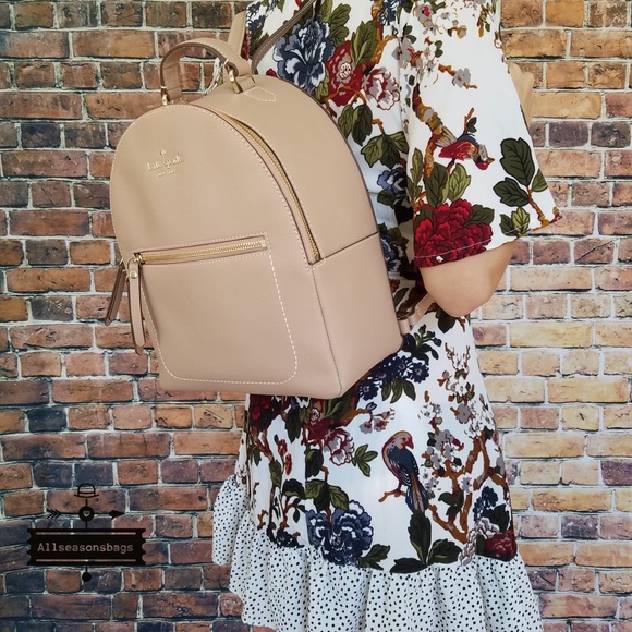 kate spade Handbags - Kate spade Brooke Thompson Street Backpack ginger